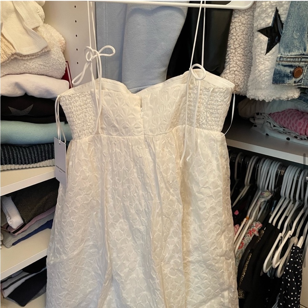 Amanda Uprichard White Mini Dress - Picture 4 of 6